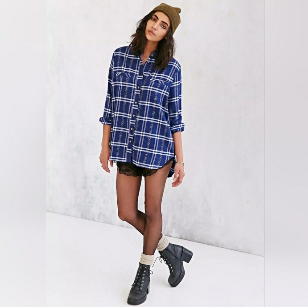 Urban Outfitters BDG Obie Oversized Flannel - Picture 11 of 11